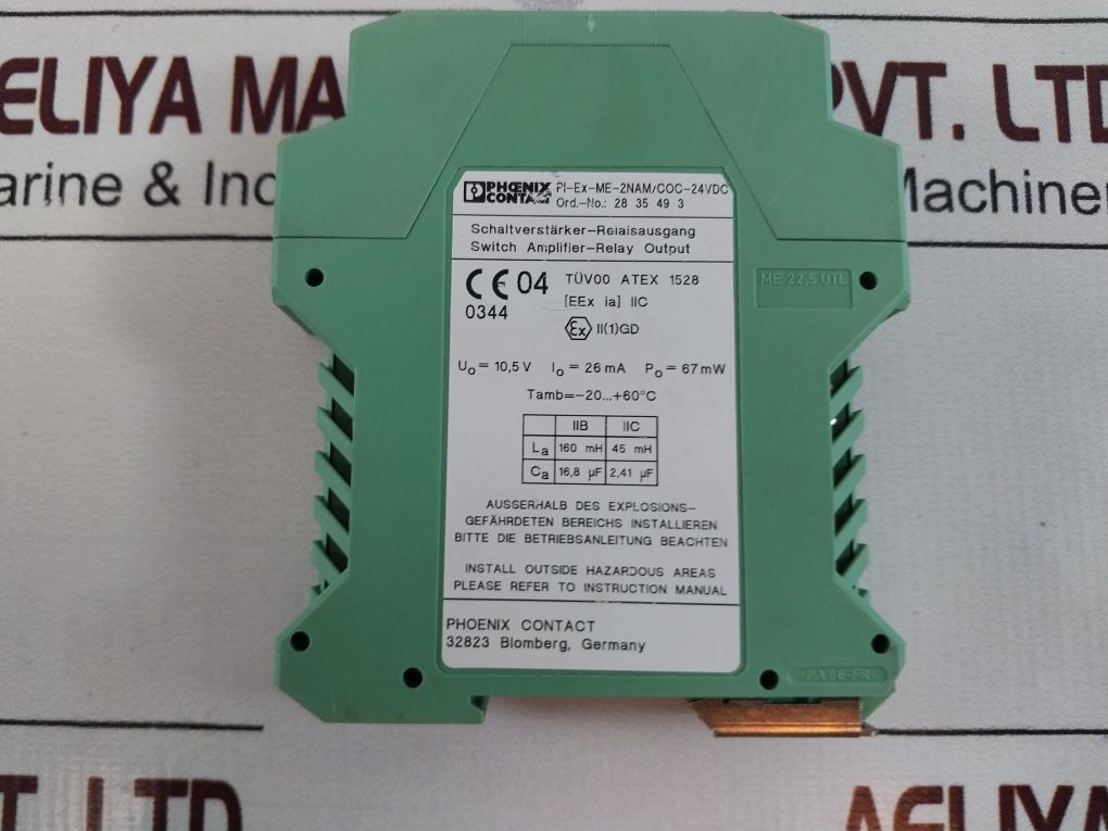 Phoenix Contact Pi-ex-me-2nam-coc-24vdc Switch Amplifier-relay - Image 12