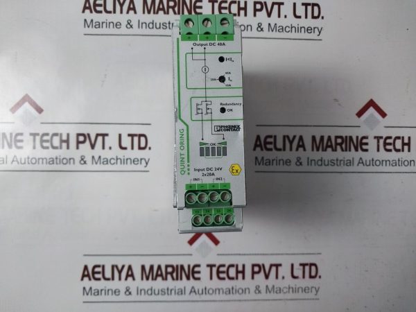 Phoenix Contact Quint-oring/24dc/2x20/1x40 Redundancy Module