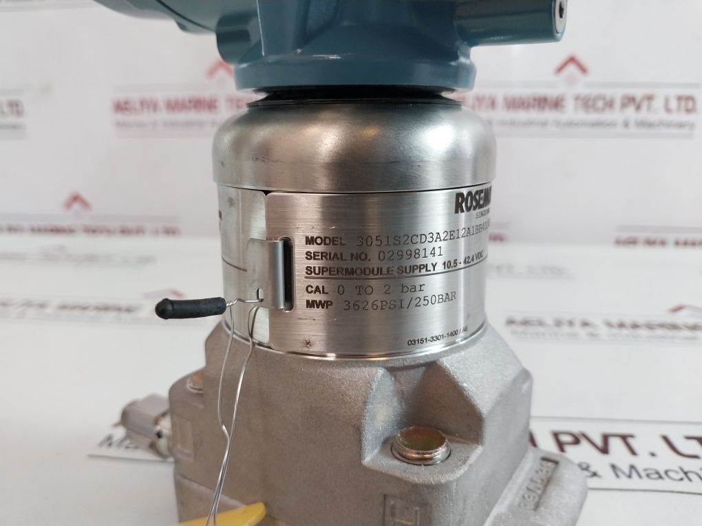 Rosemount 3051s2cd3a2e12a1bb4d1d2e7m5p1q4qtt1 Pressure Transmitter - Image 26