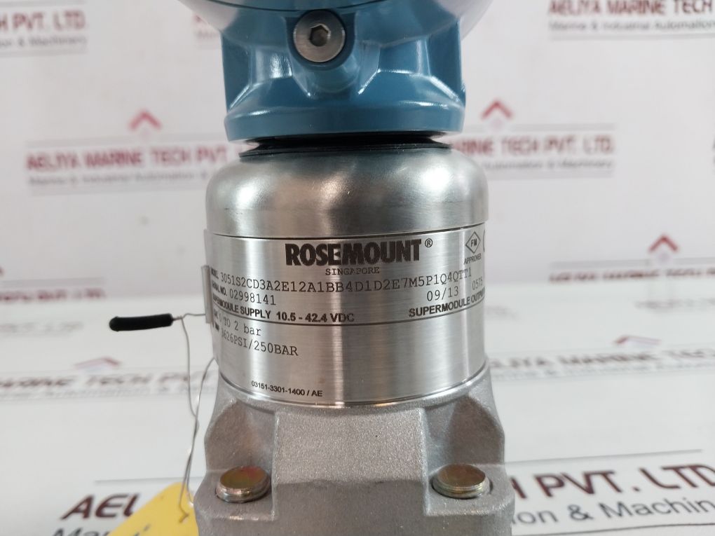 Rosemount 3051s2cd3a2e12a1bb4d1d2e7m5p1q4qtt1 Pressure Transmitter - Image 27