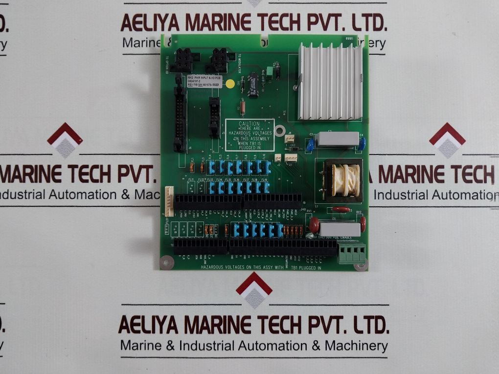 RAYTHEON G624198-1 MTR POWER I/O BOARD REV-D