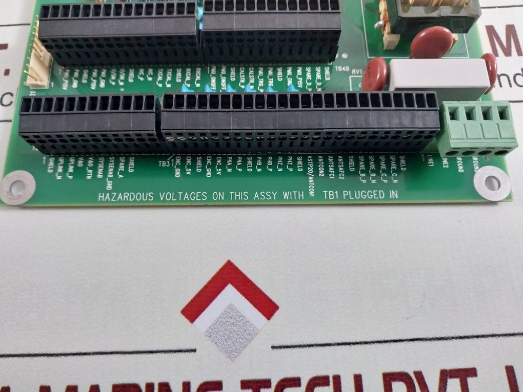 Raytheon G624198-1 Mtr Power I/o Board Rev-d - Image 9