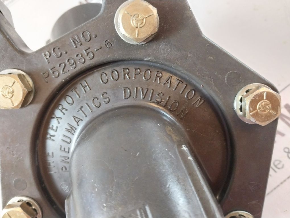 Rexroth P529356 Pneumatic Exhaust Valve Aeliya Marine