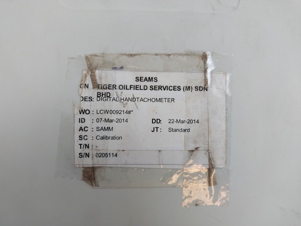 Rheintacho A2-2000b Digital Hand Tachometer - Image 15