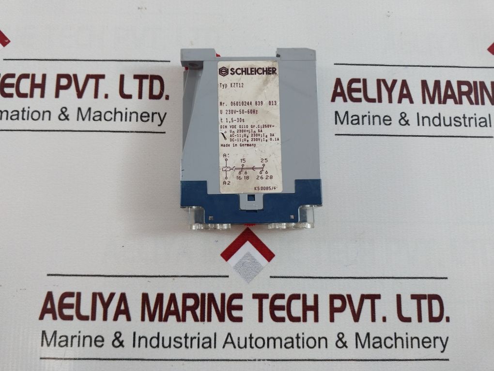 Schleicher Kzt12 Time Relay 1,5-30s - Image 7
