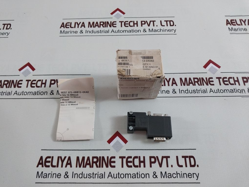 Siemens 6es7 972-0bb12-0xa0 Profibus Bus Connector