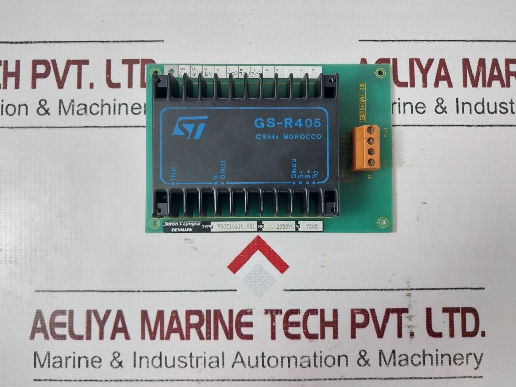 SOREN T.LYNGSO 900310610 V01 PCB CARD WITH SWITCHING REGULATOR GS-R405