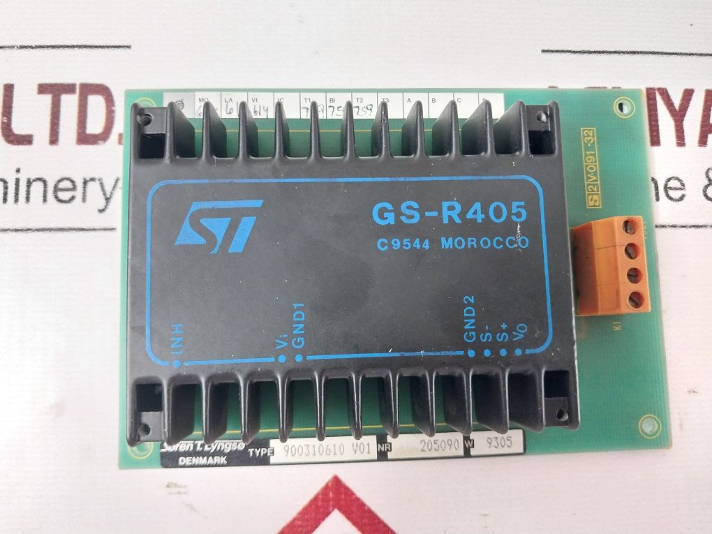 Soren T.lyngso 900310610 V01 Pcb Card With Switching Regulator Gs-r405 - Image 6