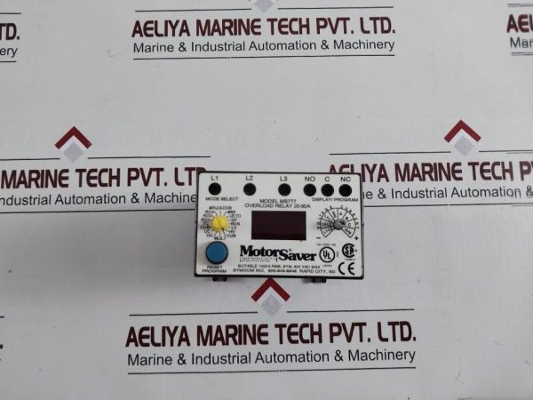 SYMCOM MS777 OVERLOAD RELAY