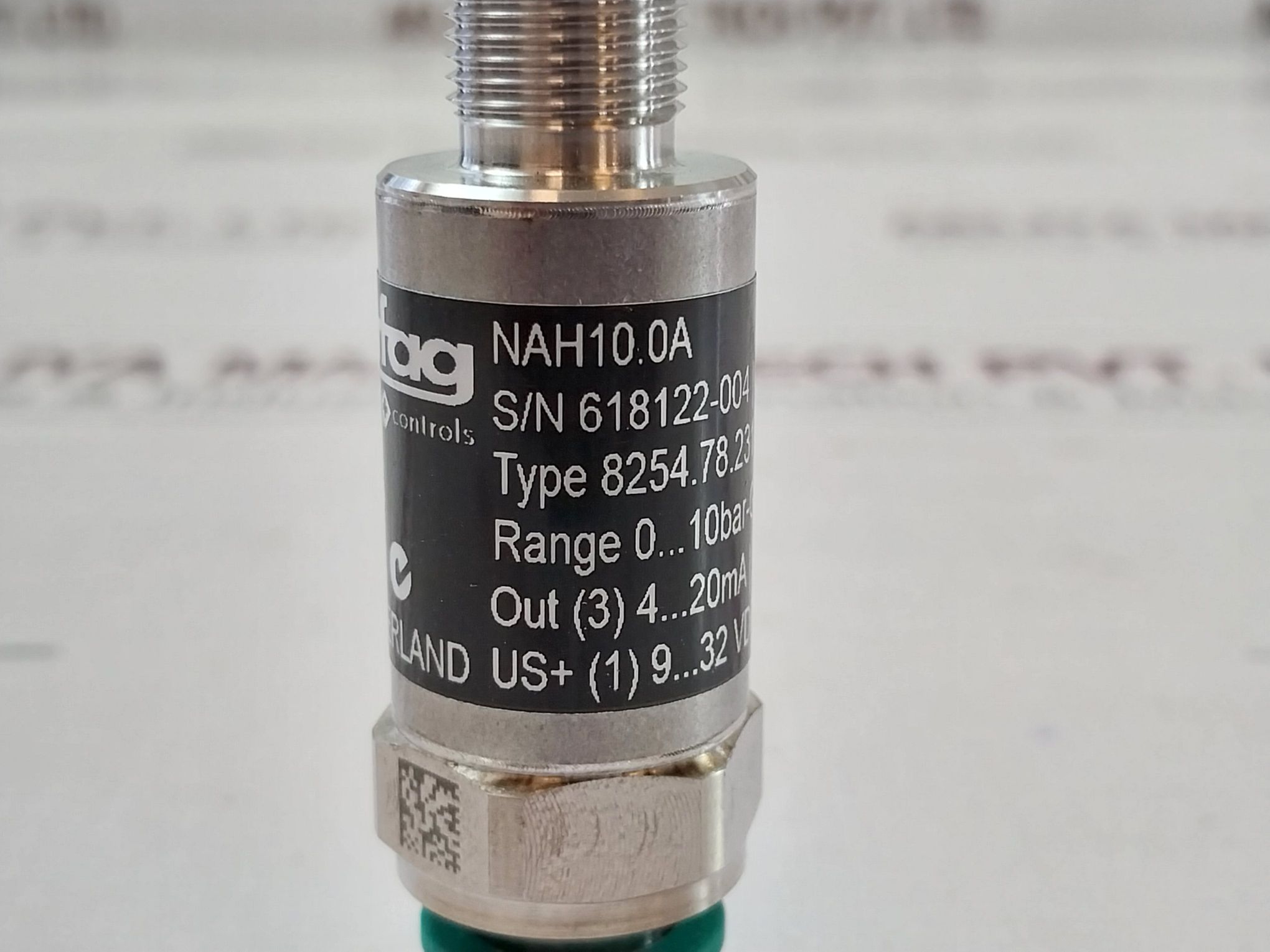Trafag Nah10.0a Pressure Transmitter - Image 9