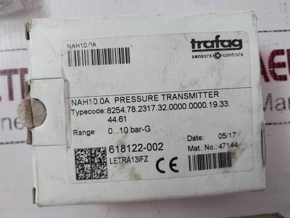 Trafag Nah10.0a Pressure Transmitter - Image 13