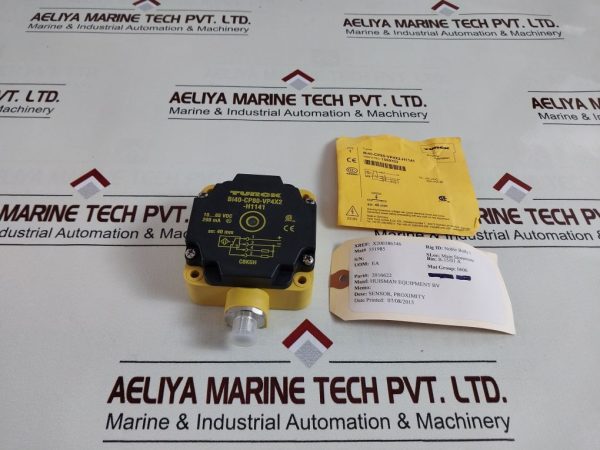 Turck Huisman Equipment Bi40-cp80-vp4x2-h1141 Proximity Sensor