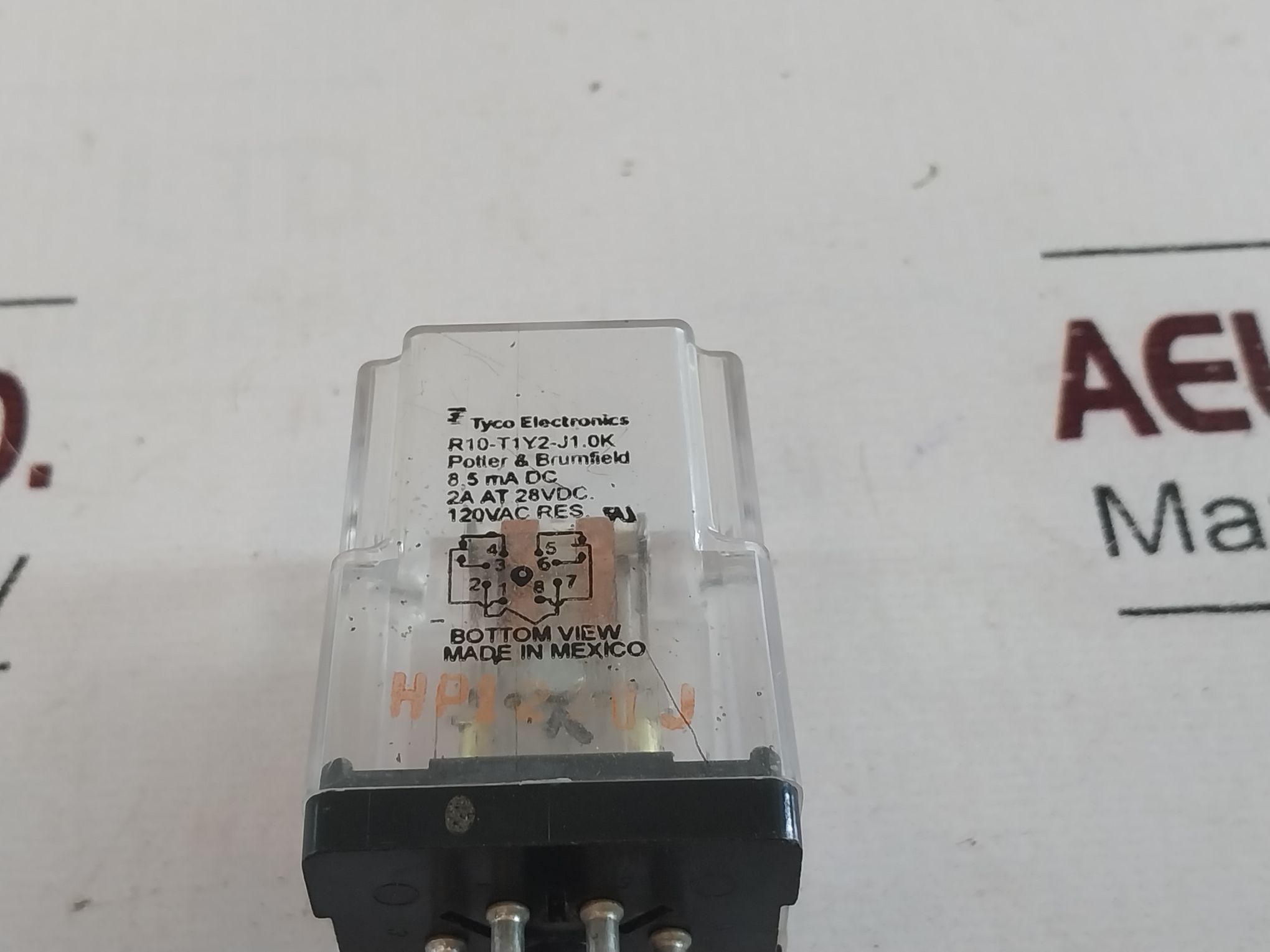 Tyco Electronics R10-t1y2-j1.0k Relay - Image 7