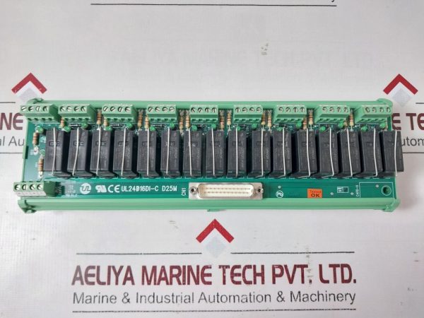 UL UL24D16DI-C D25M RELAY BOARD