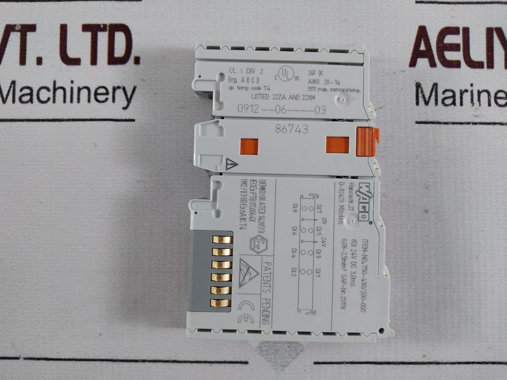 Wago 750-430/200-000 Digital Input Module - Image 8