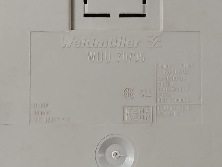Weidmuller Wdu 70/95 Terminal Block Aeliya Marine