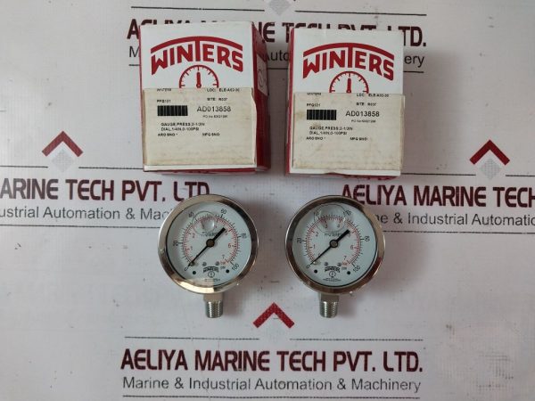 WINTERS PFQ121 PRESSURE GAUGE