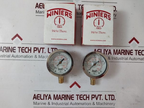 WINTERS PFQ806 PRESSURE GAUGE