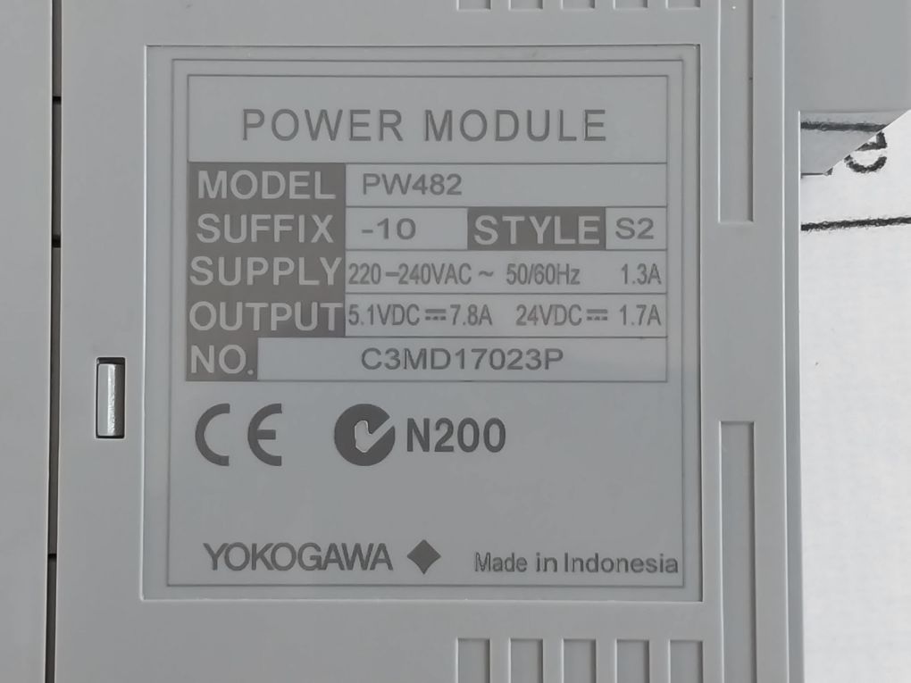 Yokogawa Pw482-10 Power Supply Module - Image 9