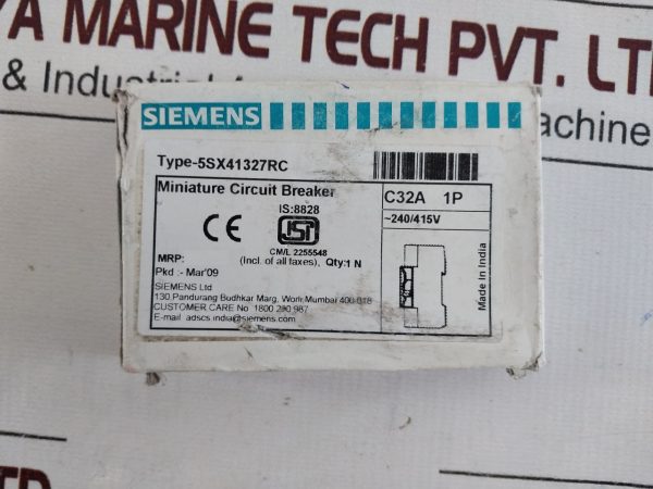 SIEMENS 5SX4 MINIATURE CIRCUIT BREAKER