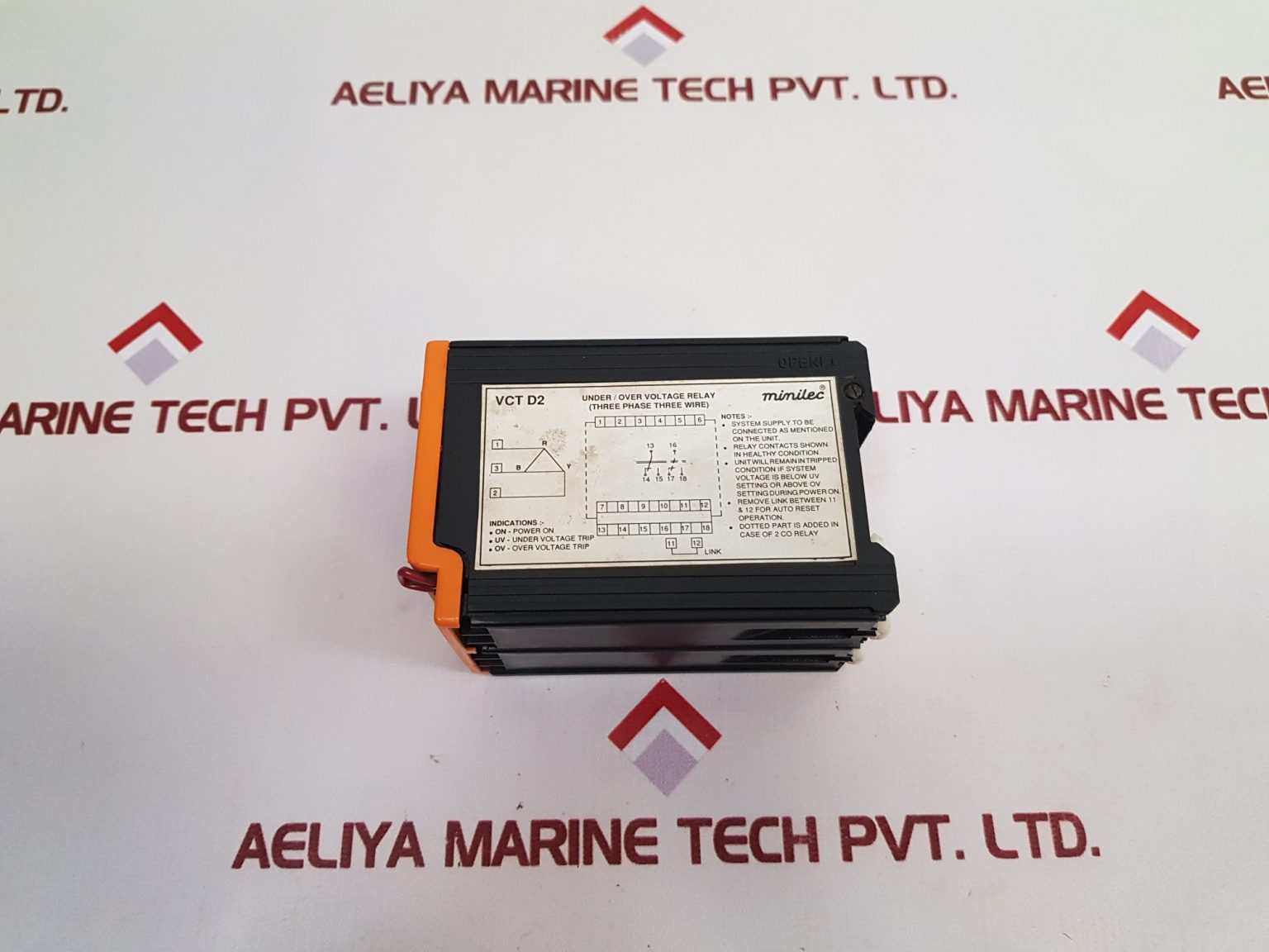 MINILEC VCT D2 VOLTAGE MONITORING RELAY Aeliya Marine