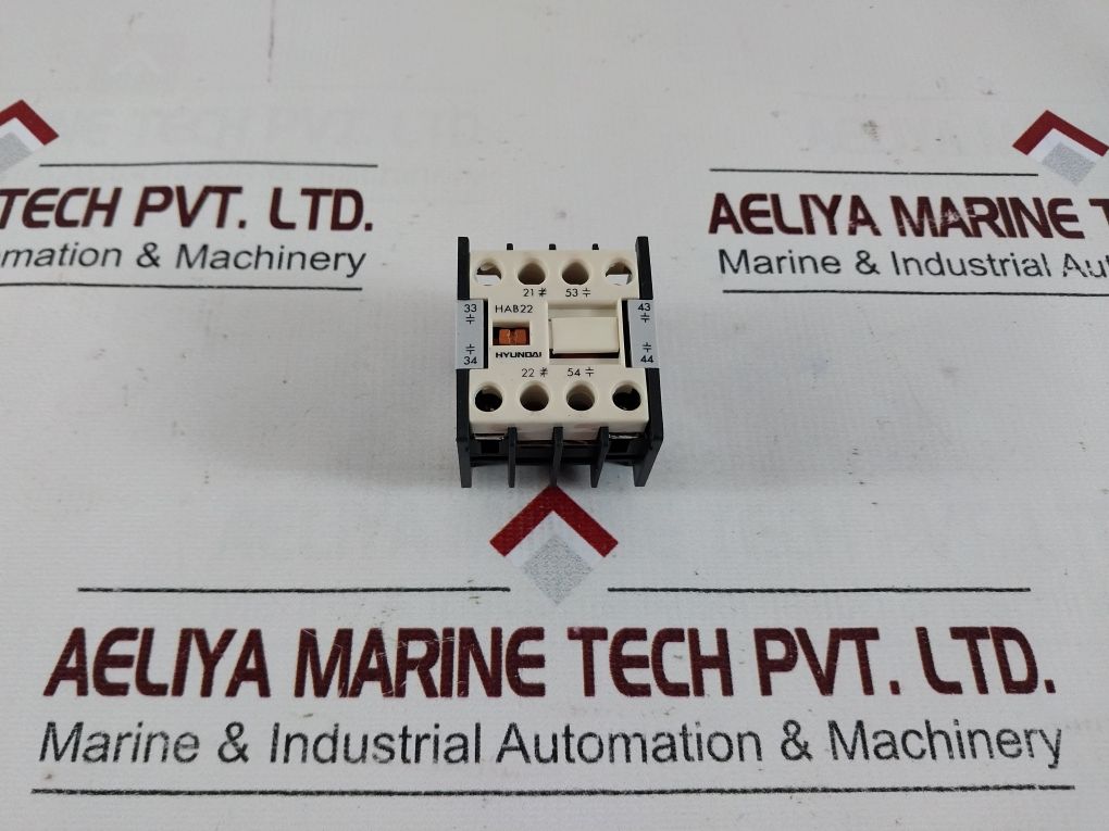 HYUNDAI HAB22 AUXILIARY CONTACT BLOCK