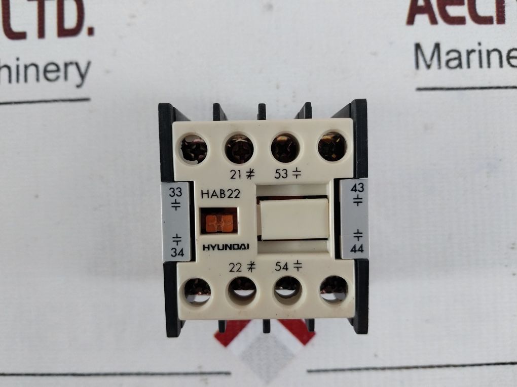 Hyundai Hab22 Auxiliary Contact Block - Image 6