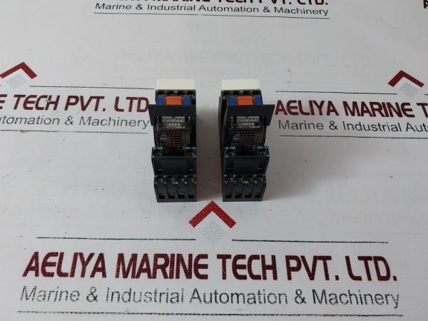 Schrack Tyco Pt570024 Relay With Socket Pt78704