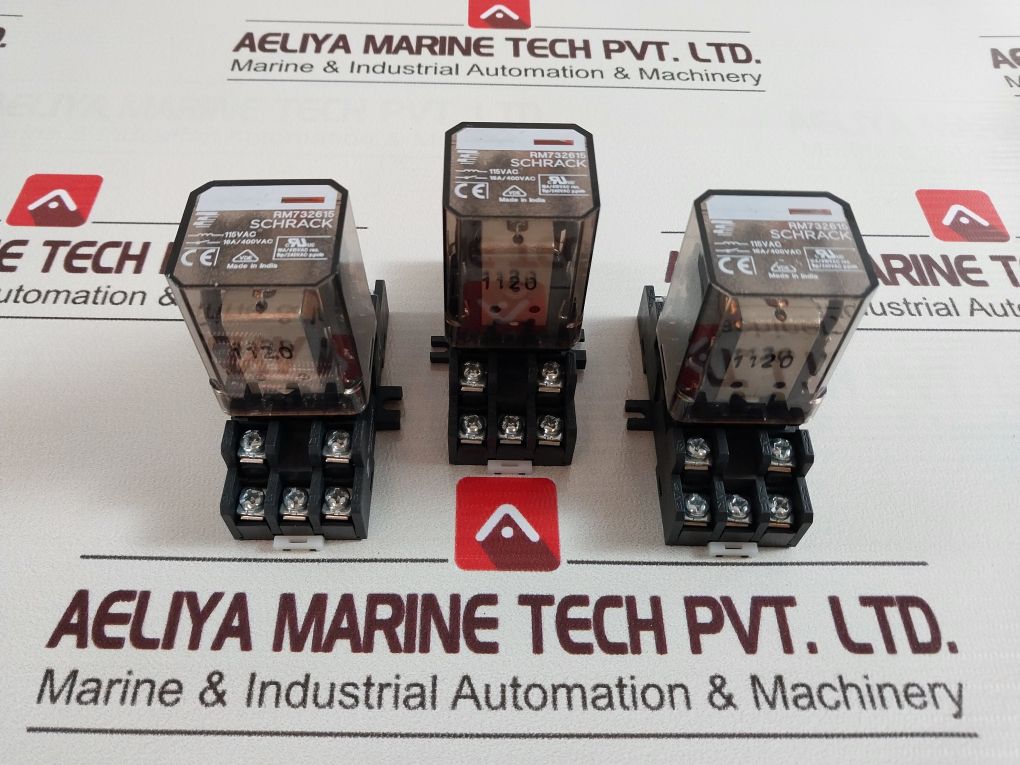 Schrack Rm732615 Relay 115vac
