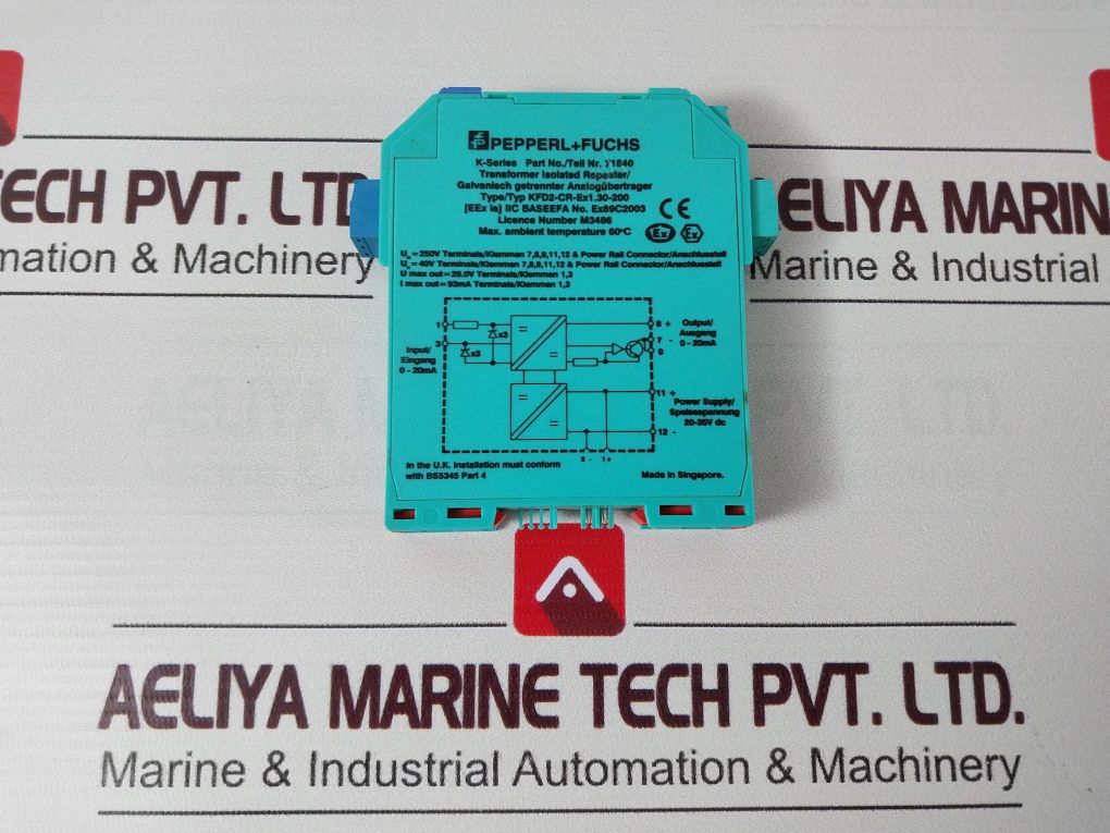 Pepperl+fuchs Kfd2-cr-ex1.30-200 Transformer Isolated Repeater 71840 - Image 6