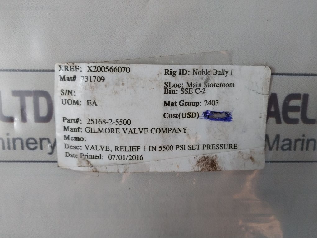 Gilmore 25168-2 Relief Valve Rev.h - Image 14