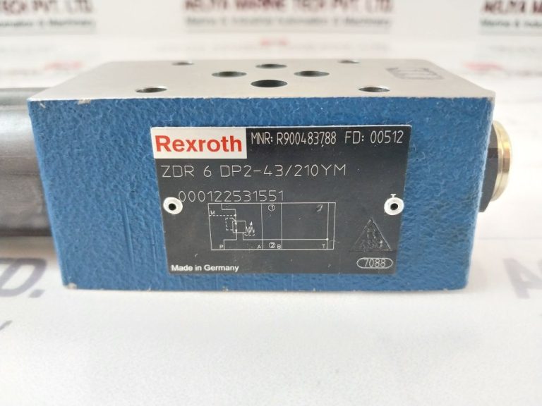 Rexroth Zdr 6 Dp2-43 210ym Pressure Reducing Valve - Aeliya Marine