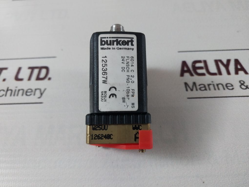 Burkert 6014 C 2,0 Fpm Ms Solenoid valve - Image 8