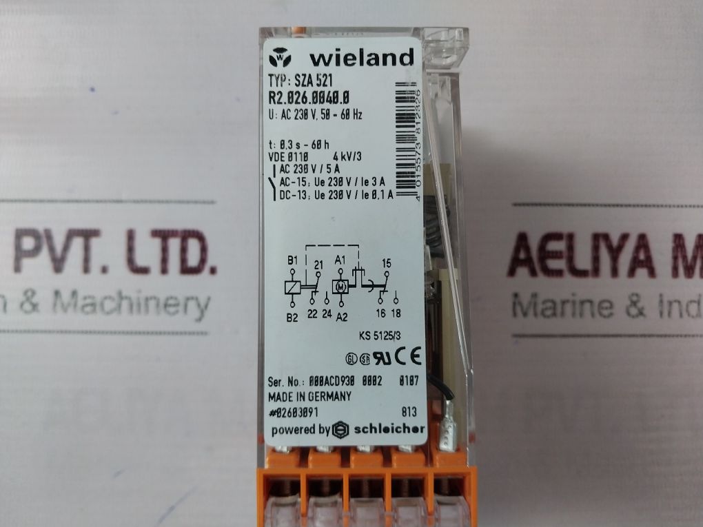 Wieland Schleicher Sza 521 Time Relay - Image 9