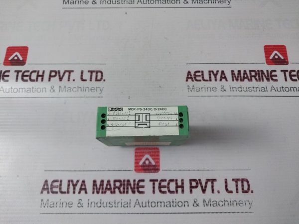 PHOENIX CONTACT MCR-PS-24DC/2X24DC AUXILIARY CONTACTOR