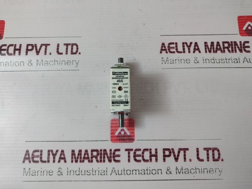 Ferraz Shawmut Lindner Nh000gg50v40 Fuse - Image 4