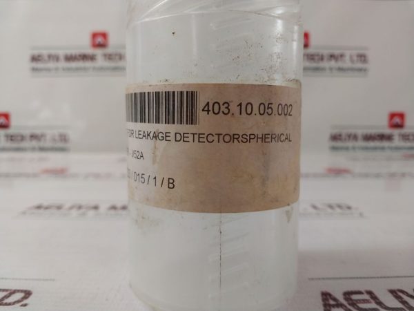 Kubler V52a Float For Leakage Detectorspherical - Image 9