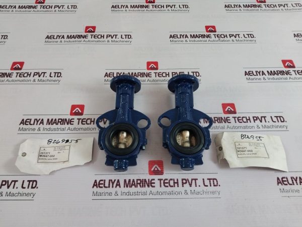 KEYSTONE WARTSILA DIESEL GJL-250 BUTTERFLY VALVE