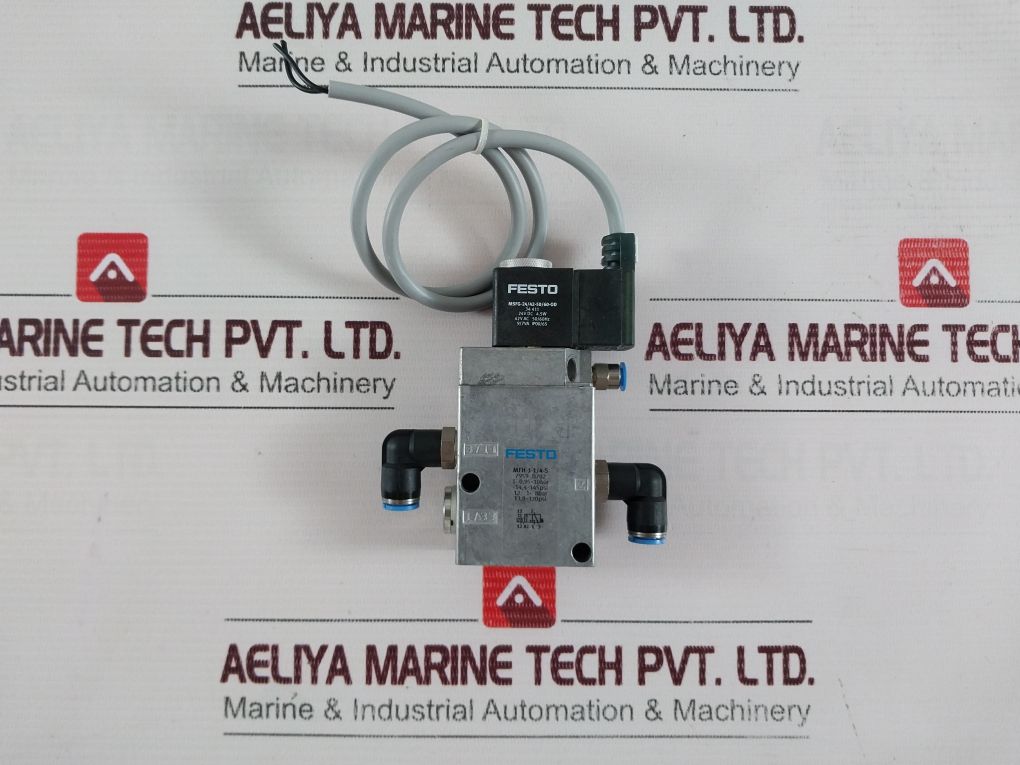 Festo Mfh-3-1/4-s Solenoid Valve 24v - Image 3