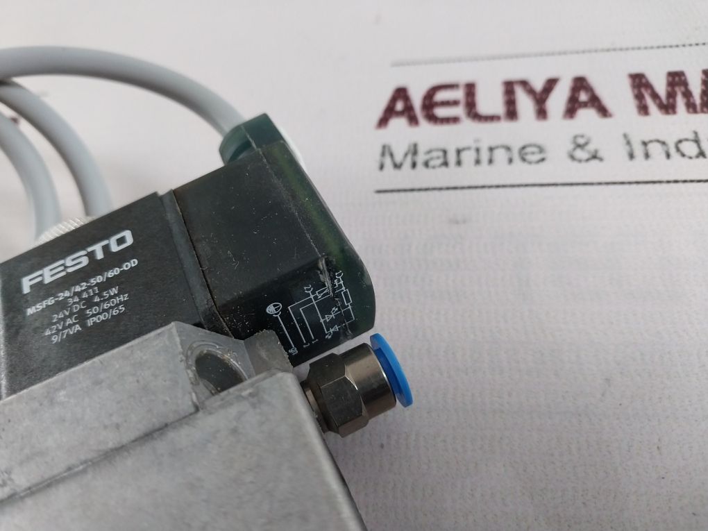 Festo Mfh-3-1/4-s Solenoid Valve 24v - Image 12