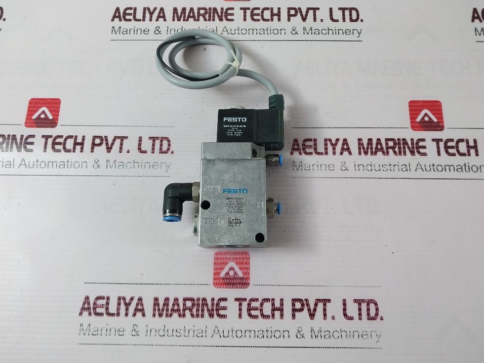 Festo Mfh-3-1/4-s Solenoid Valve 0,95-10bar