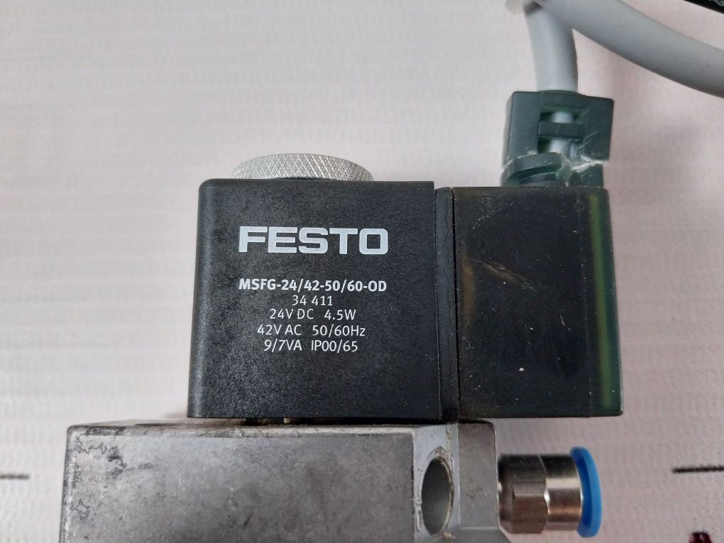 Festo Mfh-3-1/4-s Solenoid Valve - Image 12
