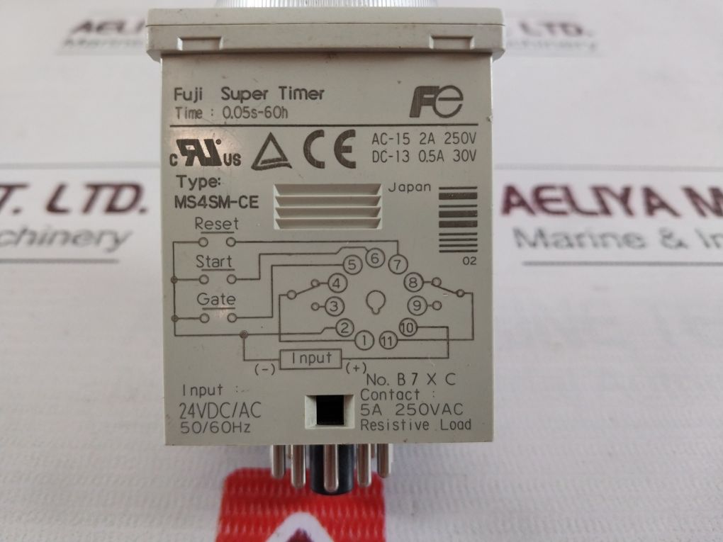 Fuji Electric Ms4sm-ce Super Timer 0.05s-60h - Image 7