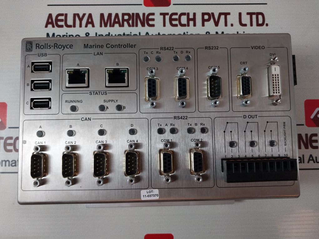 Rolls-royce H1127.0101 Marine Controller Rev: 2.2 (Without Memory Card) - Image 8