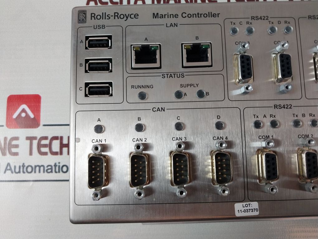 Rolls-royce H1127.0101 Marine Controller Rev: 2.2 (Without Memory Card) - Image 9