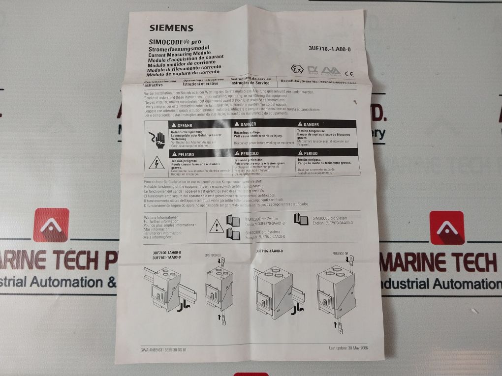 Siemens 3uf7104-1ba00-0 Current Measuring Module - Image 14