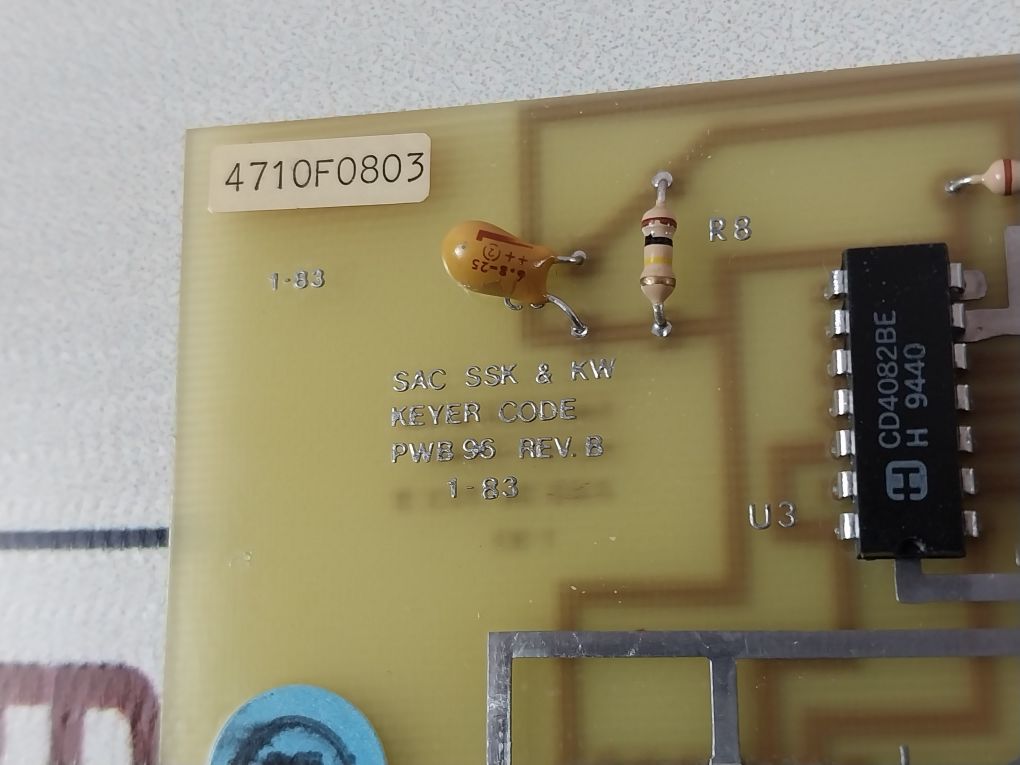 Sac Ssk & Kw Pwb 96 Pcb Card Rev.b - Image 9