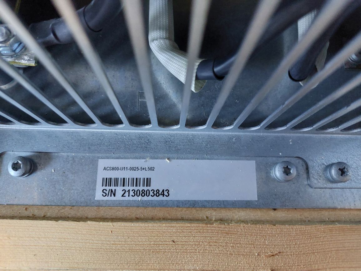 Abb Acs800-u11-0025-5+l502 Drive Cdp312r - Image 13