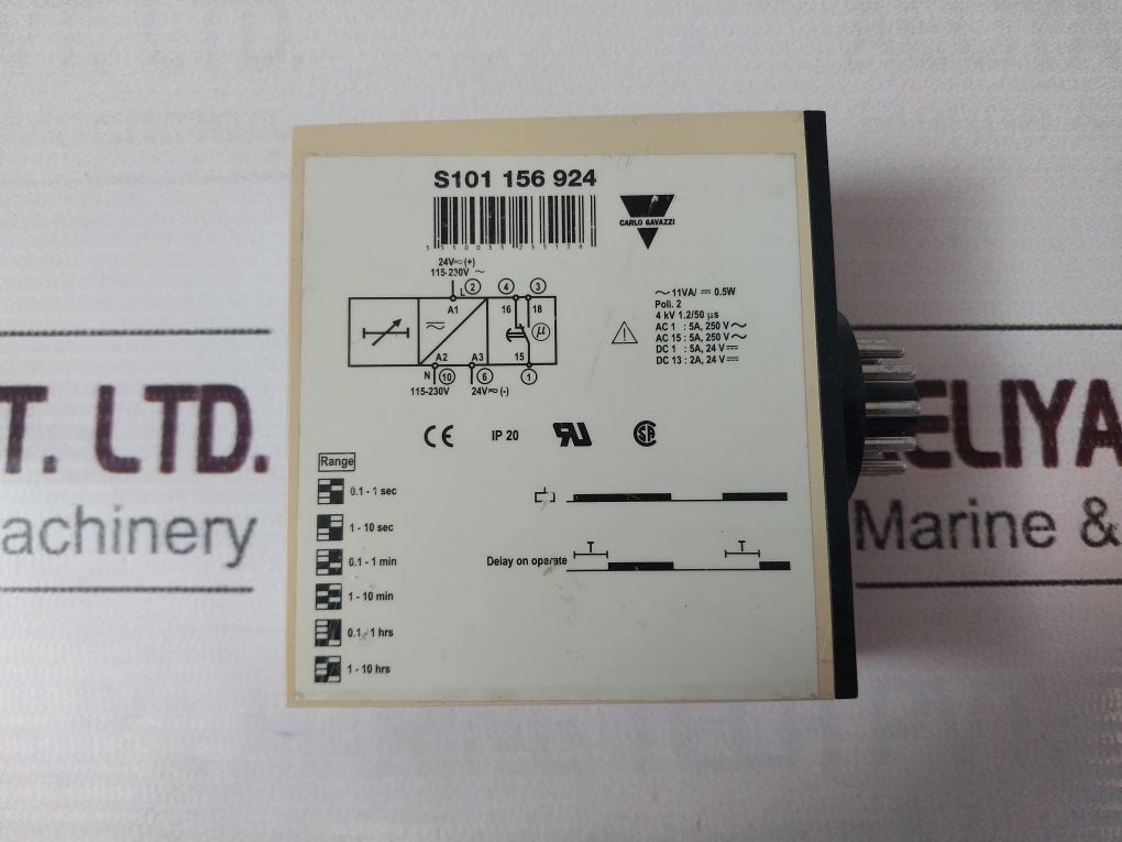 Carlo Gavazzi S101 156 924 Timer - Image 7