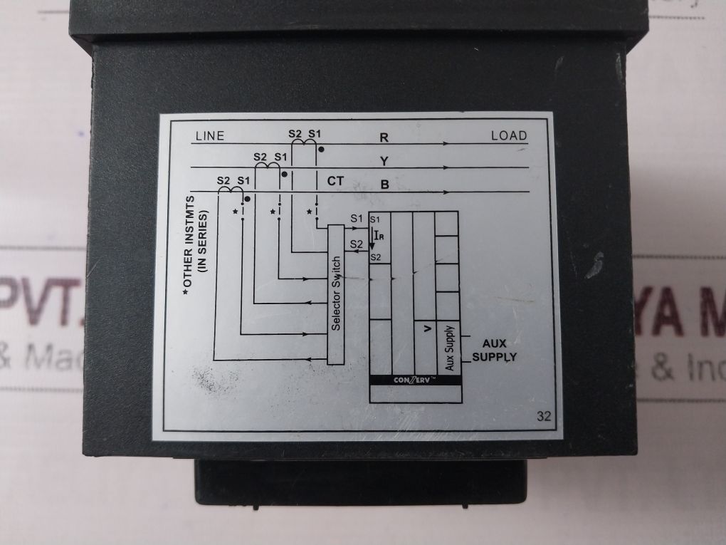 Conzerv Dm 3252 Digital Panel Meter 240v - Image 10